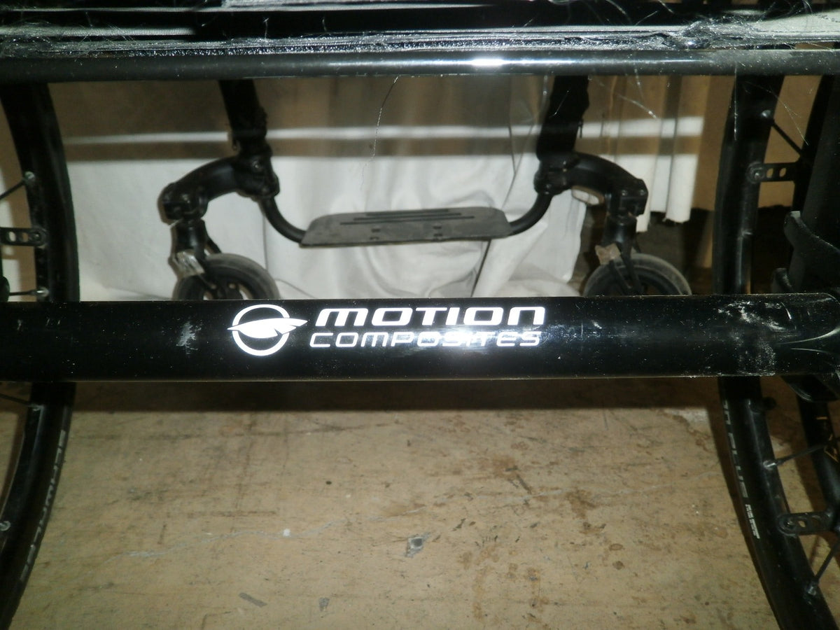 2022 18" MOTION APEX WHEELCHAIR RIGID w/ 23" SPINERGY WHEELS