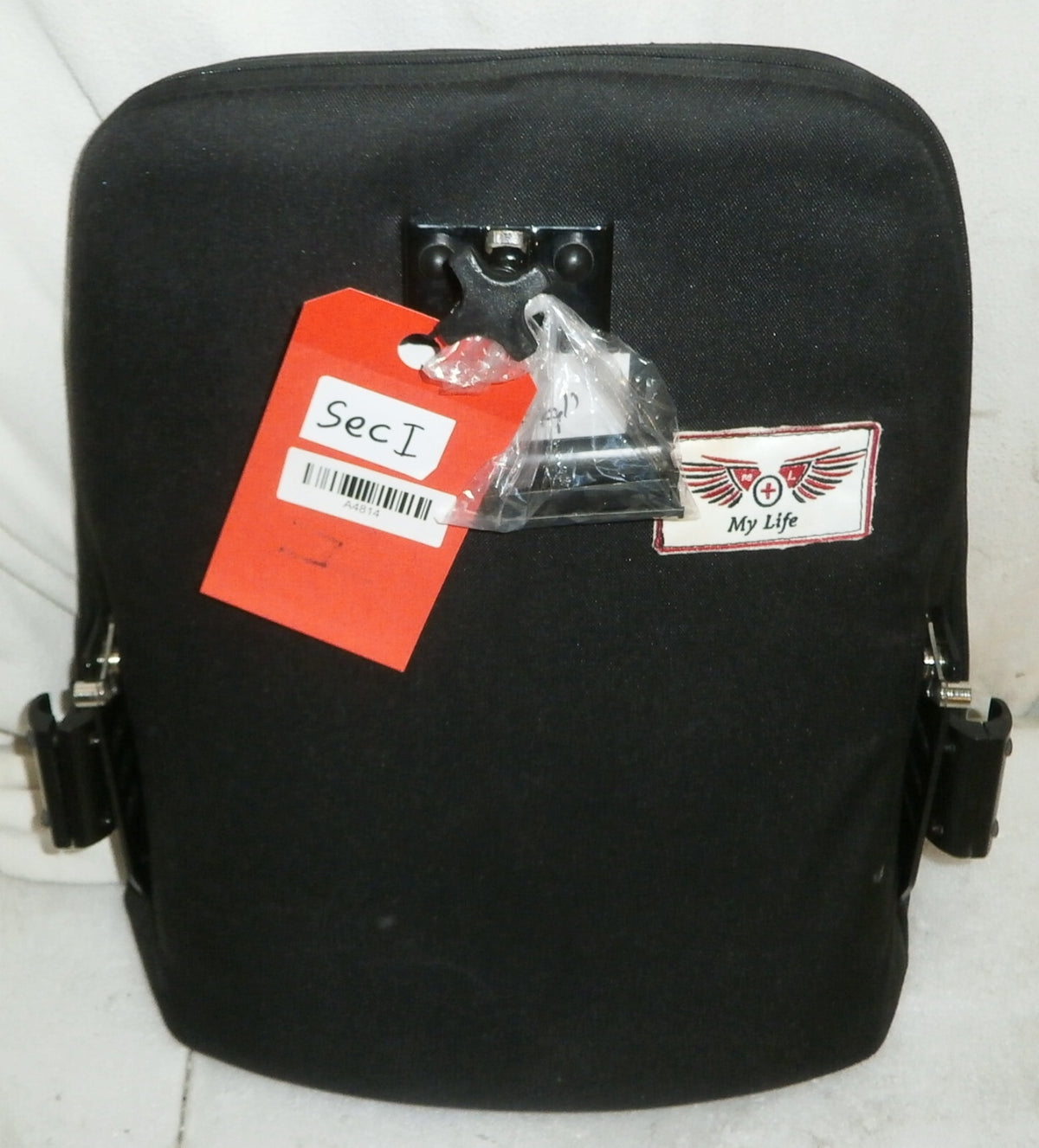 My Life Back Cushion with Back Frame and Accessories Width: 16" x Height 19"