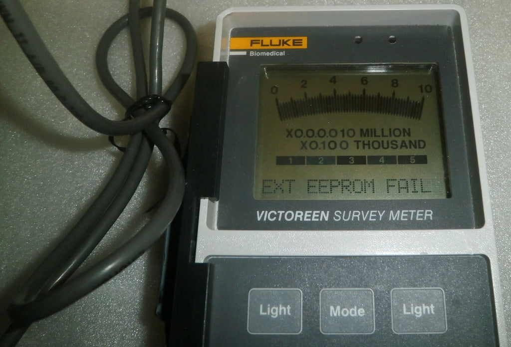 Fluke Victoreen Survey Meter 190N-SI With RP-N Chamber