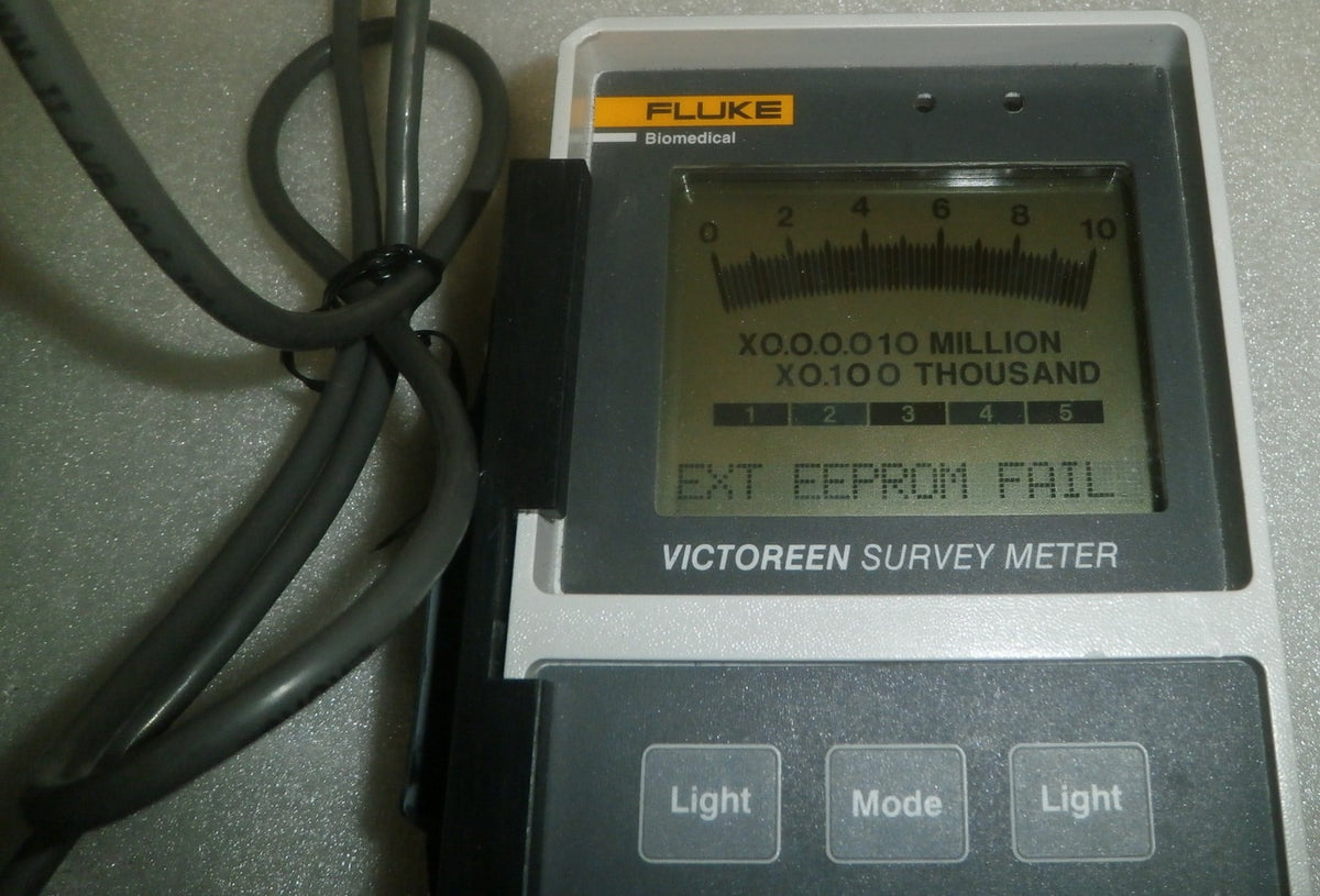 Fluke Victoreen Survey Meter 190N-SI With RP-N Chamber