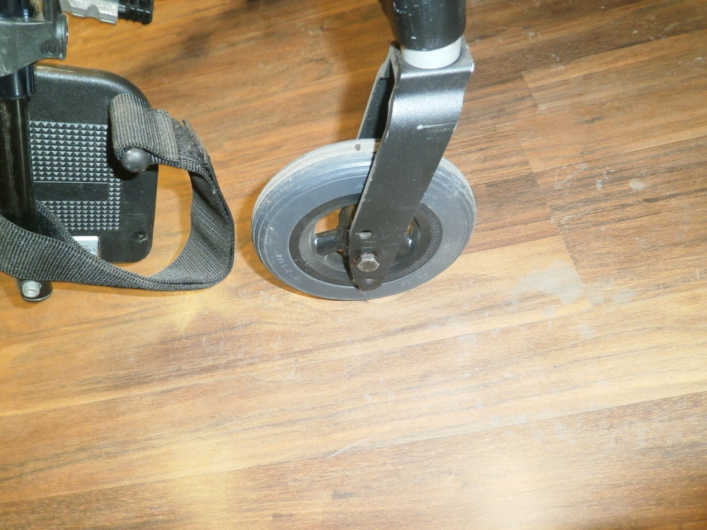 20 INCH INVACARE ATO MYON FOLDING WHEELCHAIR P/N 1193301 GOOD CONDITION