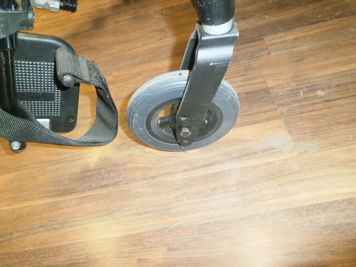 20 INCH INVACARE ATO MYON FOLDING WHEELCHAIR P/N 1193301 GOOD CONDITION