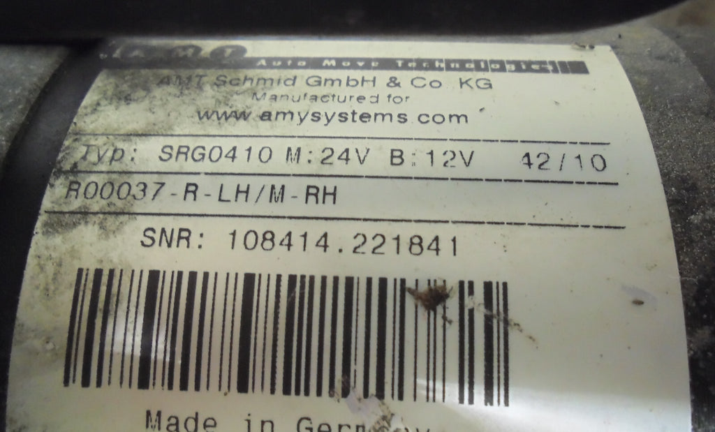 ONE MOTOR R00037 RH MADE IN GERMANY