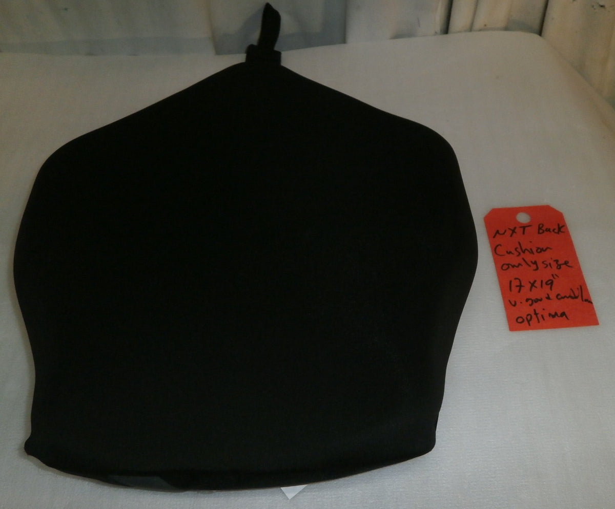 NXT OPTIMA WHEEL CHAIR BACK CUSHION ONLY 17 X 19" VERY GOOD CONDITION