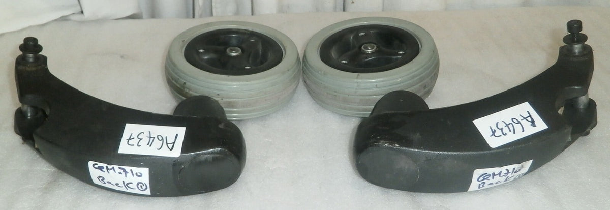 Parts Back Caster Frames as Photo Good Condition