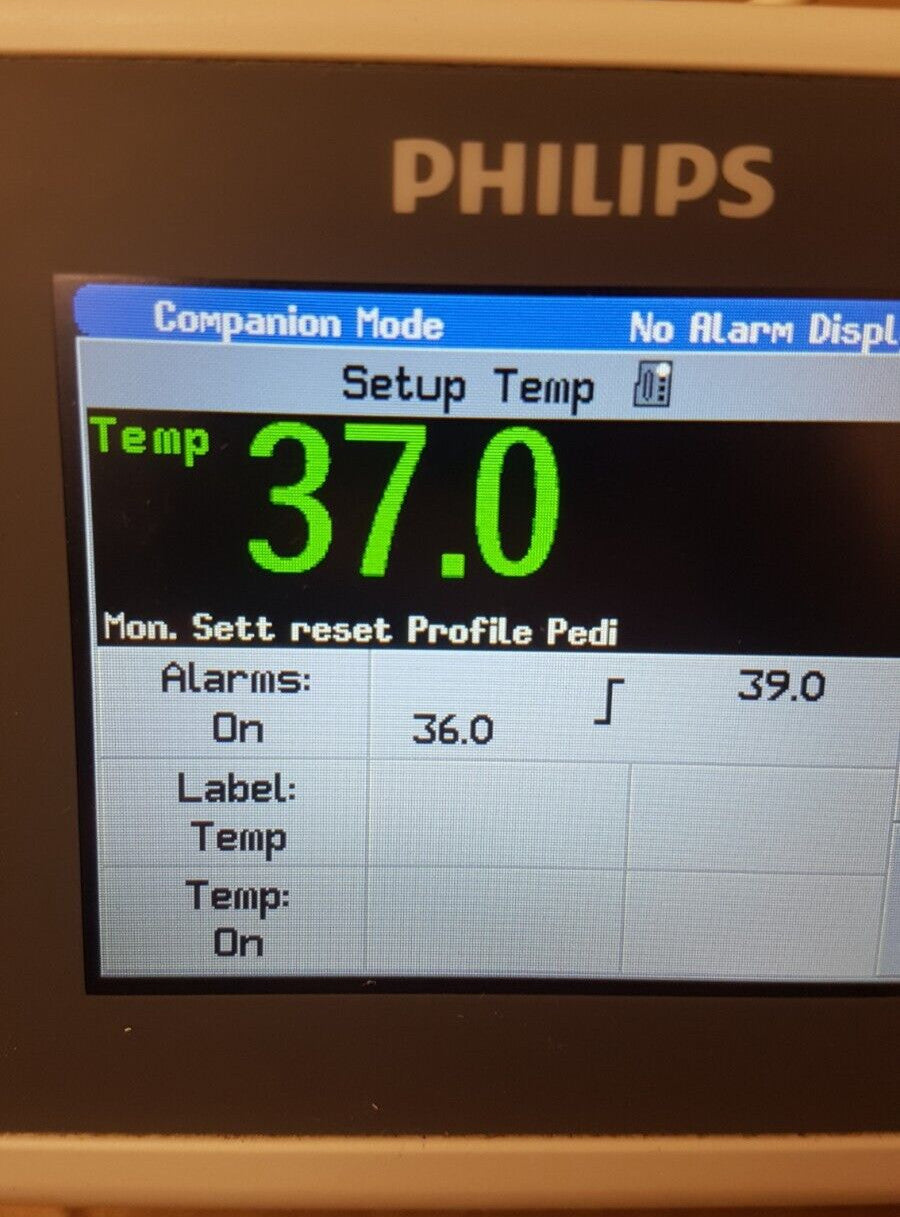 Philips IntelliVue Intelli Vue X2 Vital Sign Patient Monitor M3002A Rev J