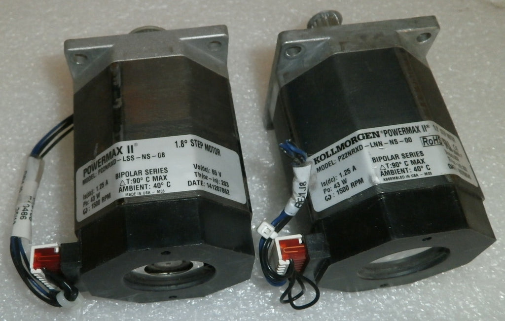 POWERMAX II MOTORS AS ONE LOT P22NRXD-LSS-NS-08 AND P22NRXD-LS-NS-00 GOO