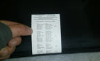 Nighthawk Cover Assembly Back Upholstery Size 18W Part# 2118