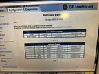 GE CARESCAPE B850 Monitor, CPU, Rack Set 8ECP, 8ICU, 8ORP, 8PAC Soft.