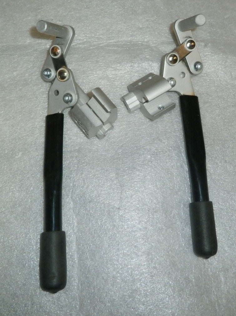 Wheel Locks Wheelchair Long Hand Brake Pull Push Assembly Pair Left Right