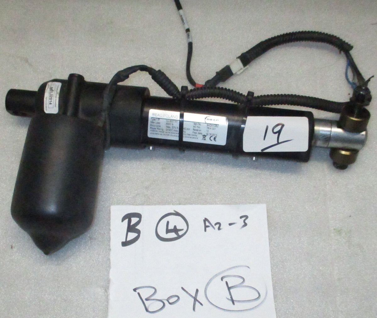 REAC ACTUATOR TYPE LL-5001-41 VERY GOOD WORKING CONDITION