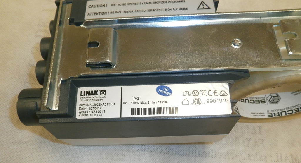 LINAK INVACARE Lift CONTROL CBJ200HA011161 + charger with Button dual actuator