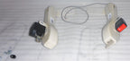 2023 BRUNO CURVED STAIR LIFT ARMS L AND R-CONTROL-SEAT BELT AND BOARD -AS PHOTO