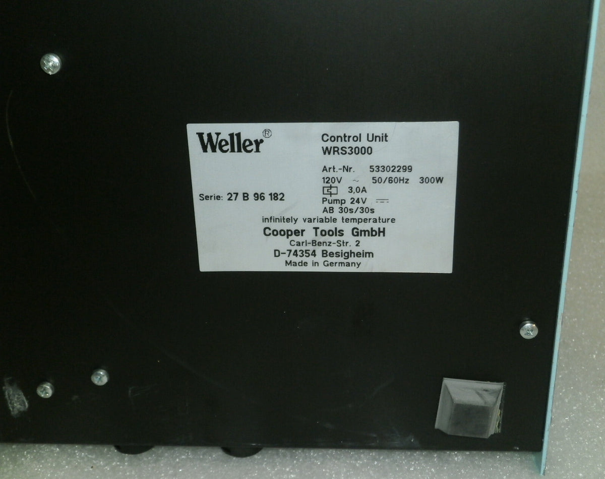 Weller WRS 3000 Repair System (no accessories)