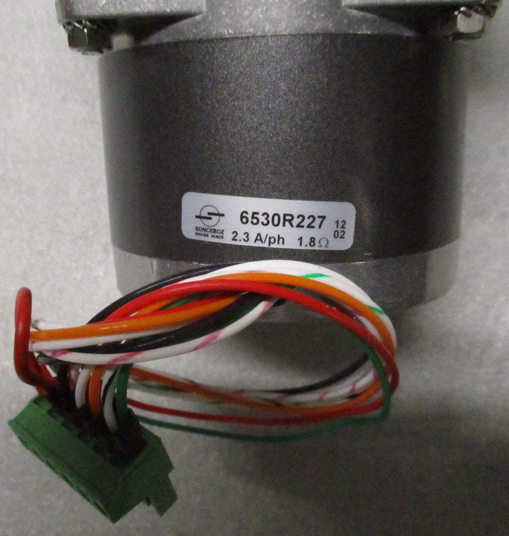 WATSON 313D PUMP HEAD -3rollers 033.3411.LOG AND MOTOR SONCEBOZ 6530R227 as PICT