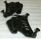 SET OF 2 WHEELCHAIR BACK SUPPORT BRACKET GOOD AS PICTURE