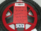 LOT OF 2 3.00-8 Primo POWER TRAX WHEELS SOLID INVACARE TDX-SPII 2021 WHEELCHAIR