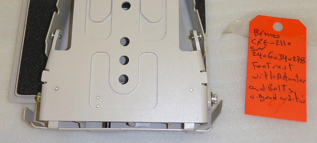 2024 BRUNO STAIR LIFT CRE2110-2110E FOOTREST AND ACTUATOR USED AS PHOTO GOOD