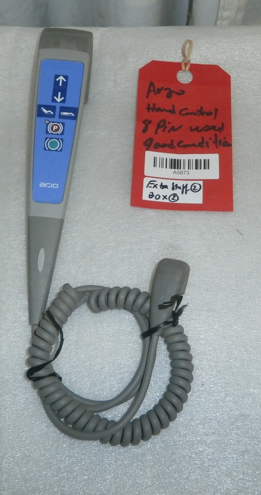ARJO 6-BUTTON 8 PIN PATIENT LIFT HAND CONTROL