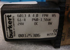 Burkert 2/2 Way Direct Acting Solenoid Valve -- 00125306 with parts as pictures