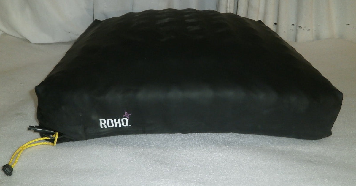 ROHO Wheelchair Cushion QS1110C Size 20.25x19.5" W/Cover and Pump Good Condition