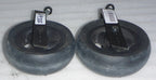 Lot of 2 QUICKIE 6 INCH CASTERS WITH FORKS USED GOOD CONDITION AS PHOTO