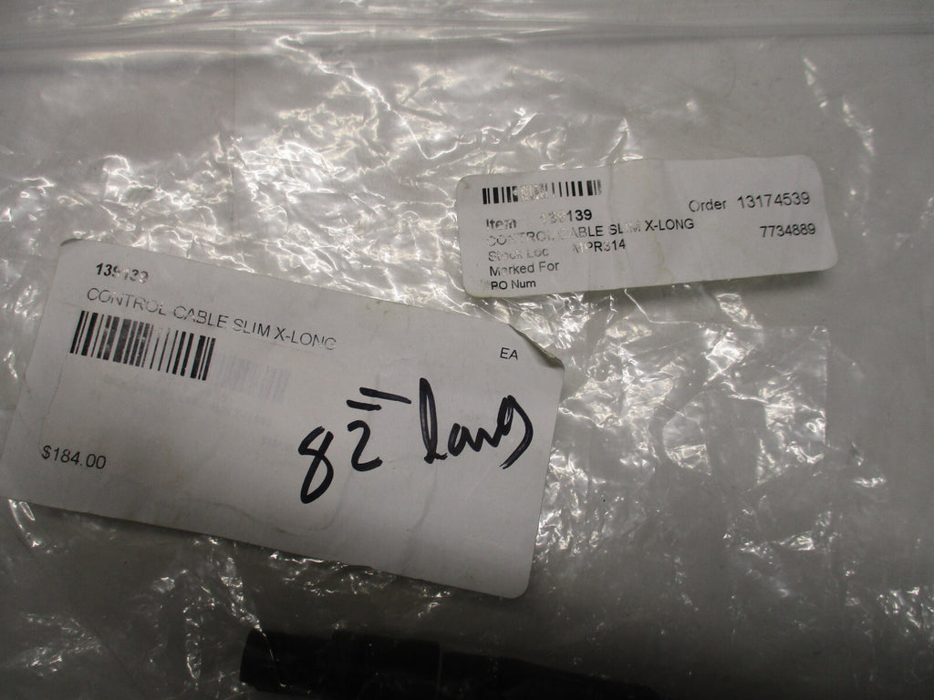 SUNRISE 139139 CONTROL CABLE SLIM X 82 INCH LONG NEW OPEN BOX