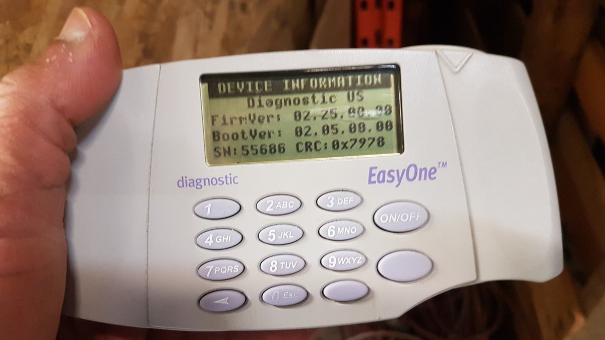 Medical Model 2001 Easy One Diagnostic Spirometer
