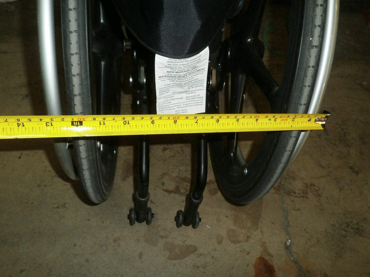 SUNRISE QUICKIE QX MANUAL 17" SEAT WIDTH WHEELCHAIR VERY GOOD CONDITION