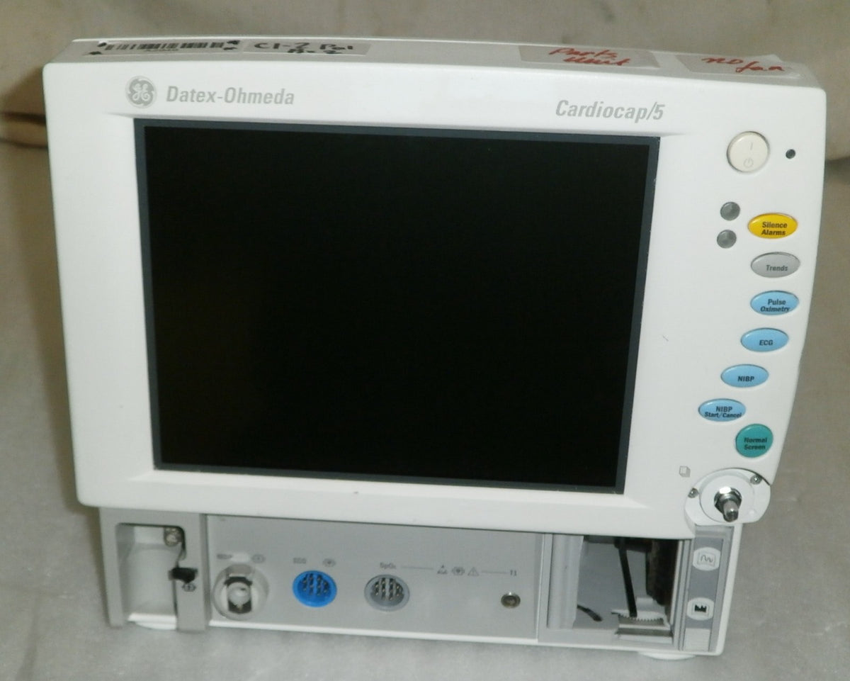 GE Datex-Ohmeda CardioCap 5 Monitor