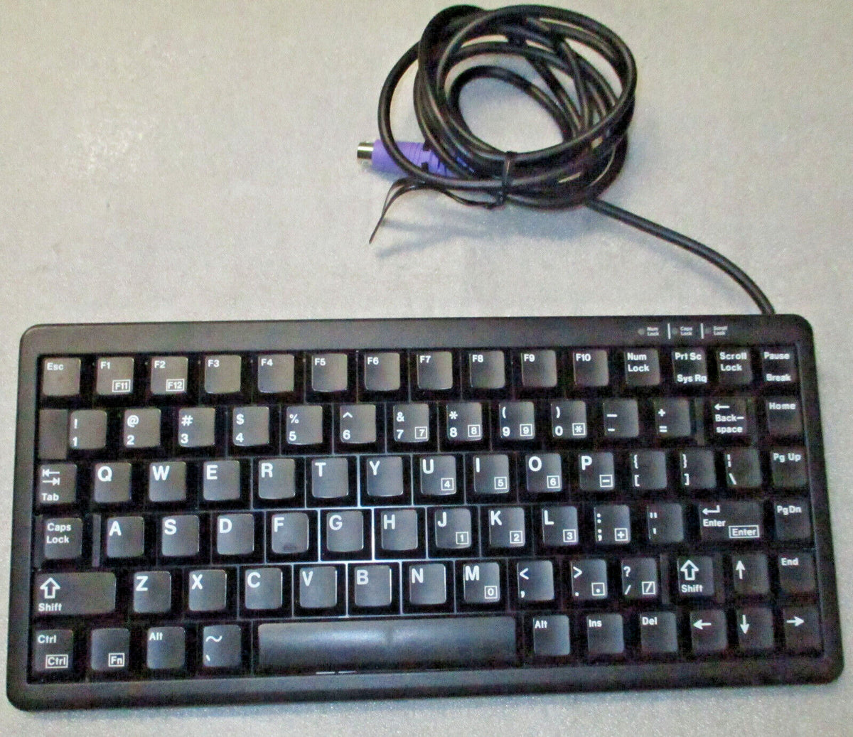 Lot of 2 MEDTRONIC Z37 CHERRY KEYBOARD ML4100