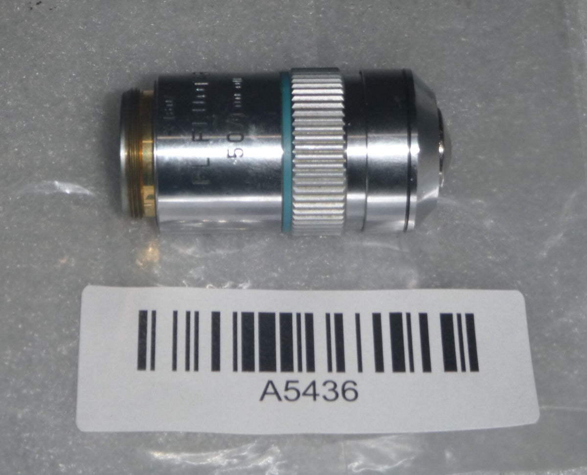 Leitz Wetzlar 518044 PL Fluotar 50/1.00 Oil *160/- Microscope Objective Lens