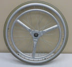 LOT OF TWO-ONE HAND DRIVE WHEELS 24 INCH FOR MYON WHEELCHAIR USED GOOD CONDITION