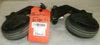 LOT OF TWO REAR CASTERS WHEELS ASSEMBLY W/ SUSPENSION SHOCK from QUANTUM 2.0