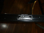 15" INVACARE ATO MYON FOLDING WHEELCHAIR 19HM009003 WITH SINGLE HAND DRIVE