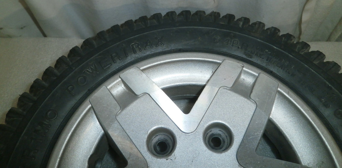 QUANTUM Q6 EDGE HD WHEELCHAIR WHEELS 3.00-8 SOLID GOOD CONDITION