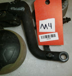 TWO WHEELCHAIR MOTOR QUANTUM DRVASMB1904 AND DRVASMB1903 WITH CASTERS AS PICTURE