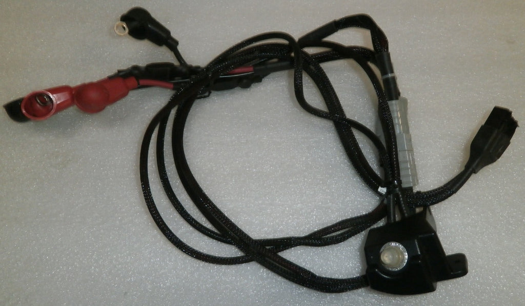 QUANTUM Q6 EDGE WHEELCHAIR BATTERY CABLES WITH FUSE USED GOOD CONDITION