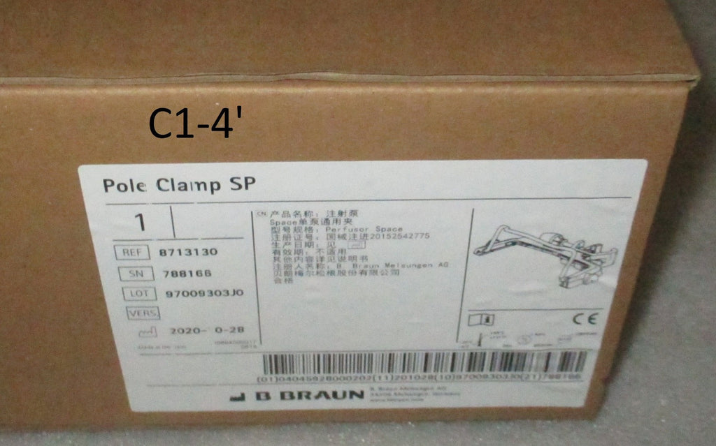 NEW Pole Clamp Mount for Braun Infusomat Perfusor Space Pump 8713130 SP