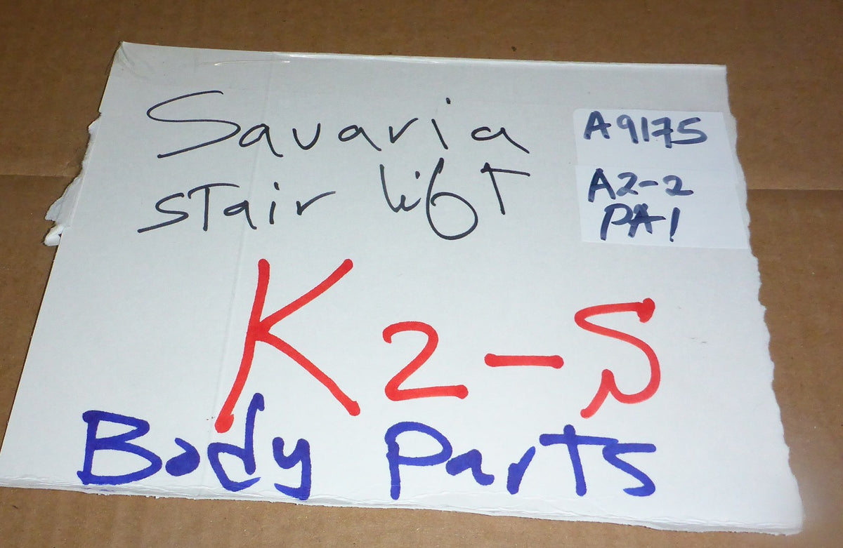 SAVARIA K2 S STAIR LIFT BODY PARTS USED GOOD CONDITION
