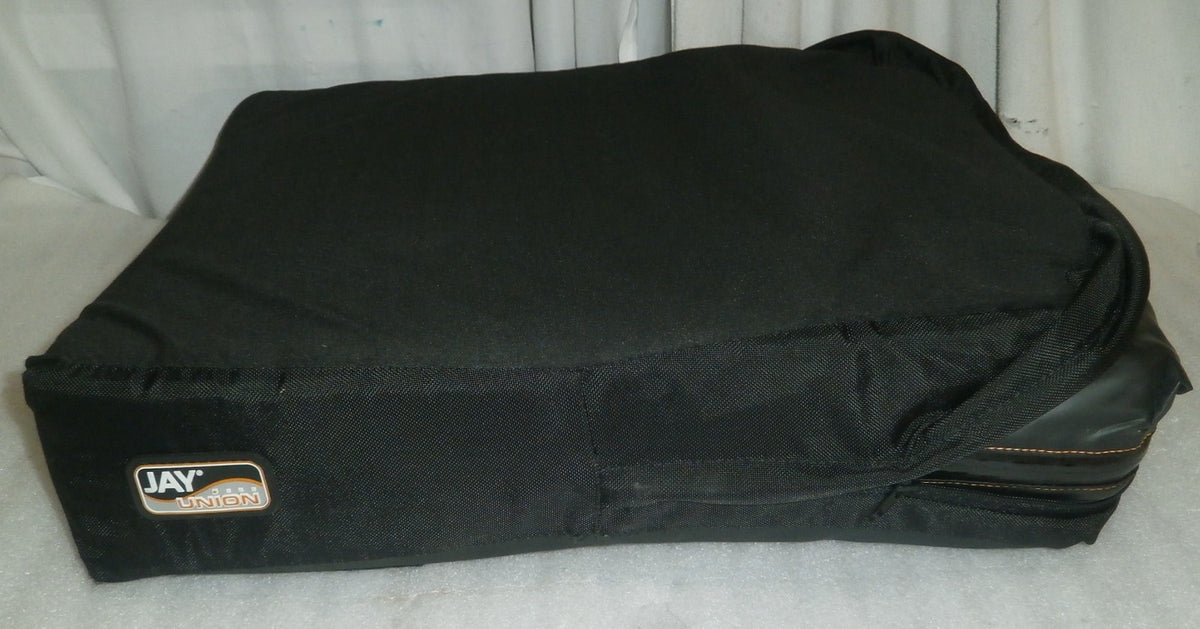 Wheelchair Jay Union Cushion Size 16 x 19 X 4" W/ COVER GOOD CONDITION
