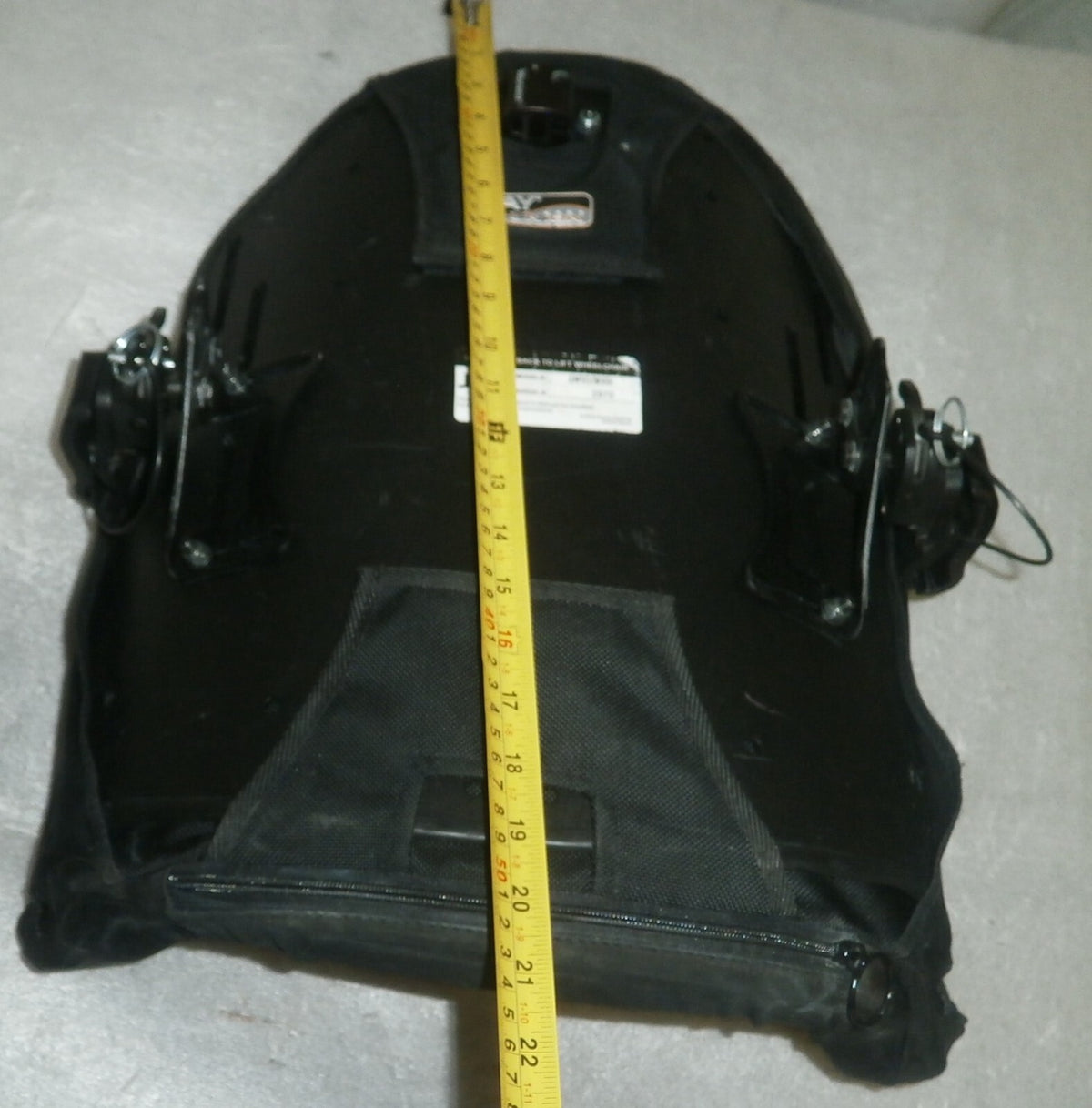 Wheelchair Back Jay Union JUNPDCUTM16SH H20" (15"-17" Width) W/ Accessories
