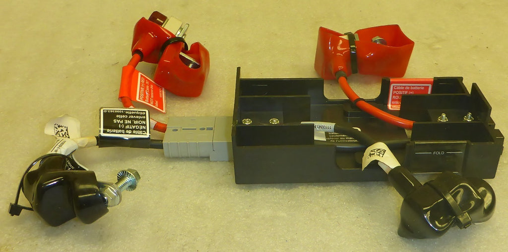 POWER WHEELCHAIR BATTERY CABLES USED AS PHOTO
