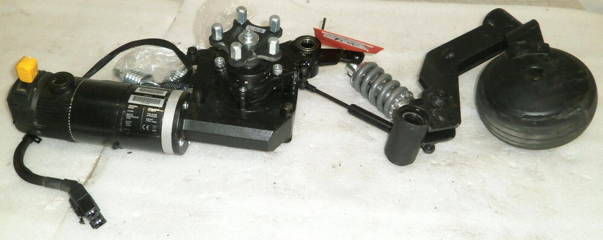 WHEELCHAIR MOTOR QUANTUM EDGE 2.0 MOT154324-01 WITH CASTER AS PICTURE