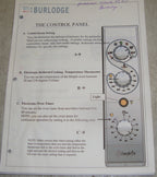 BURLODGE SIMPLE COMBI RDA 8 X 1-1 GN Electric OVEN with base works well