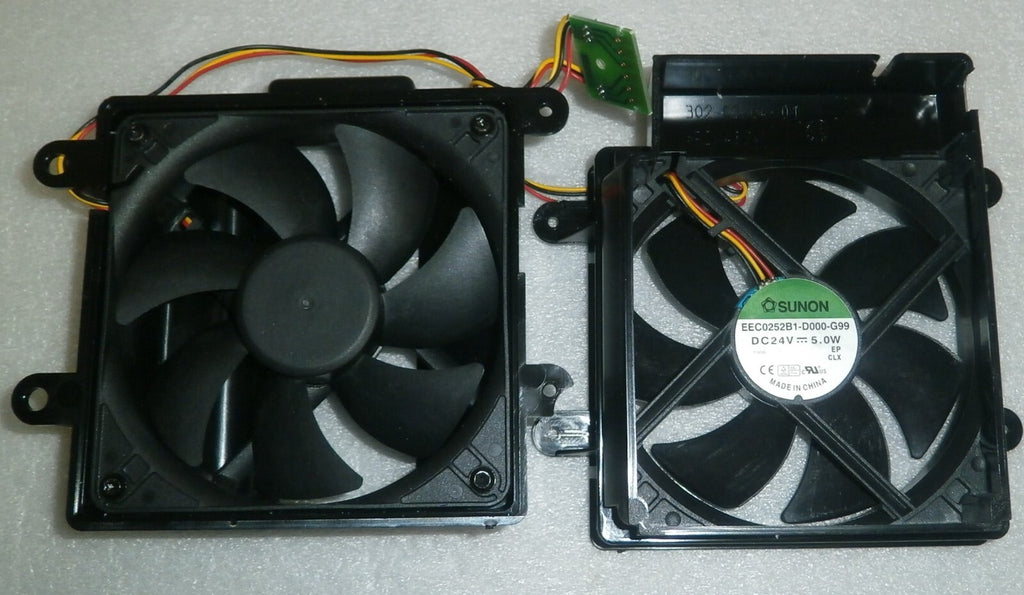 SET OF 2 FANS SUNON EEC0252B1-D000-G99 DC24V 5W WITH BOARD
