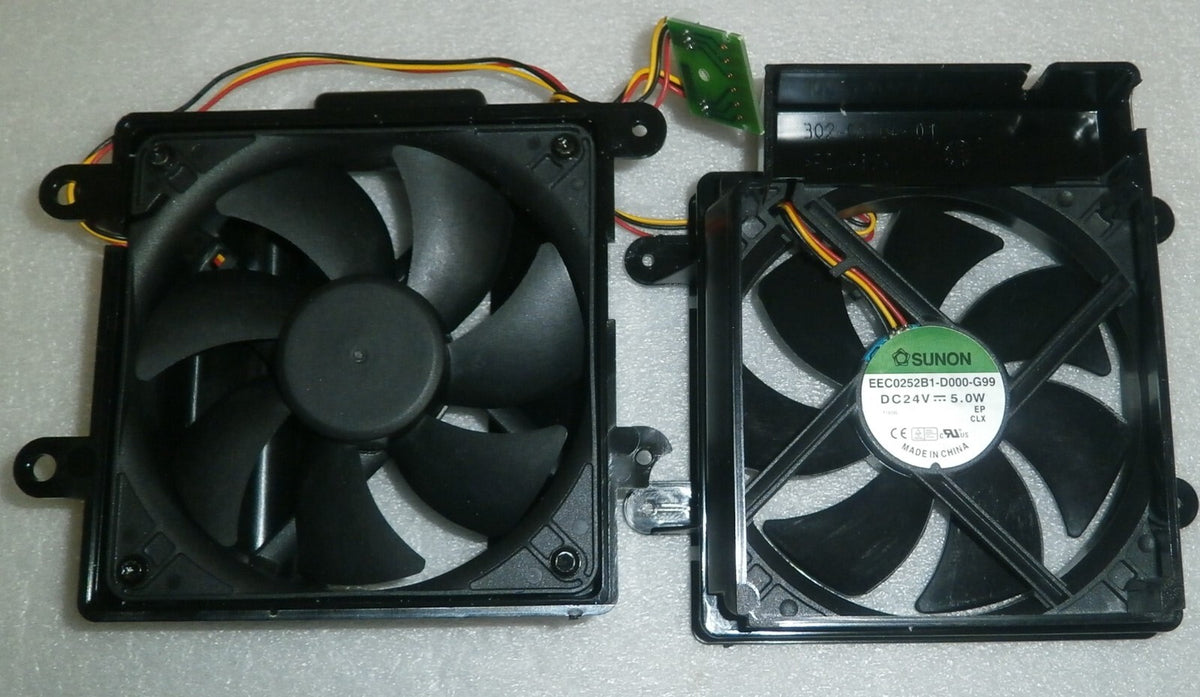 SET OF 2 FANS SUNON EEC0252B1-D000-G99 DC24V 5W WITH BOARD