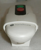 Handicare 2 Button Remote Control Stair Lift Green LED w/ Wall Mount