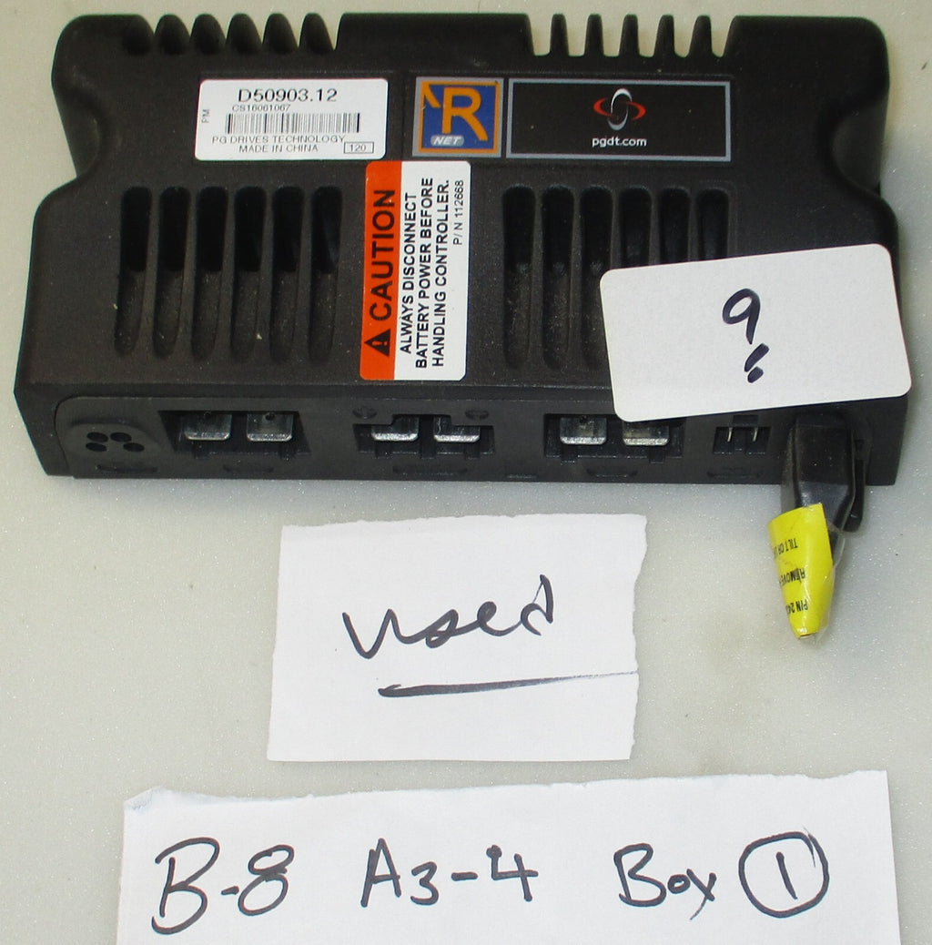 PG DRIVES CONTROLLER D50903.12 FROM QUICKIE 646 SE WHEELCHAIR GOOD CONDITIO