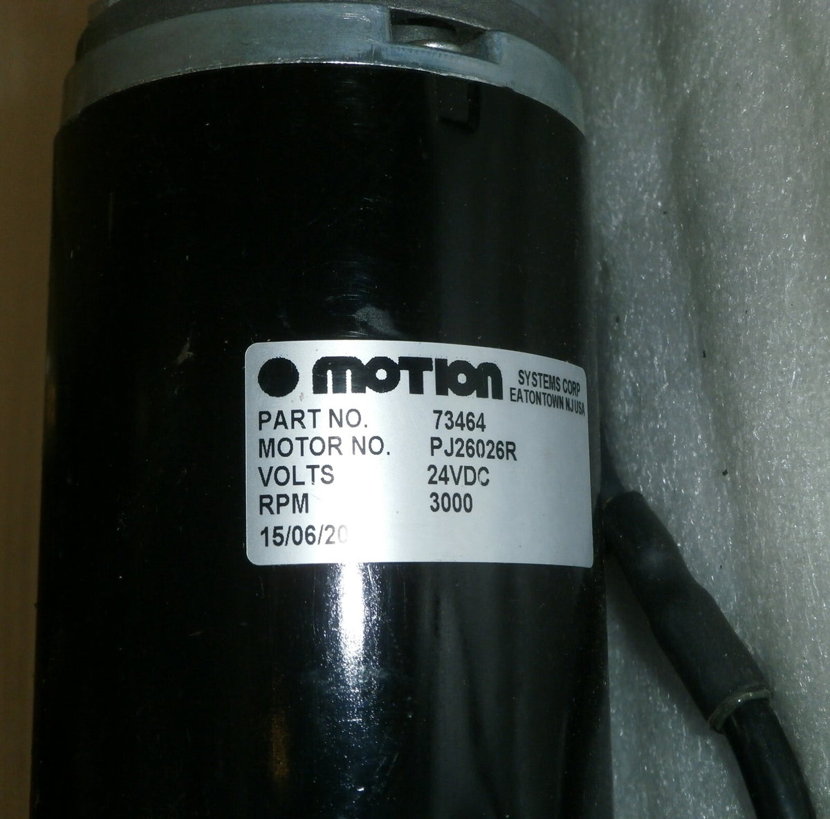 Invacare MOTION Actuator Part No: 73464/ Motor: PJ26026R and Item No: 1151960